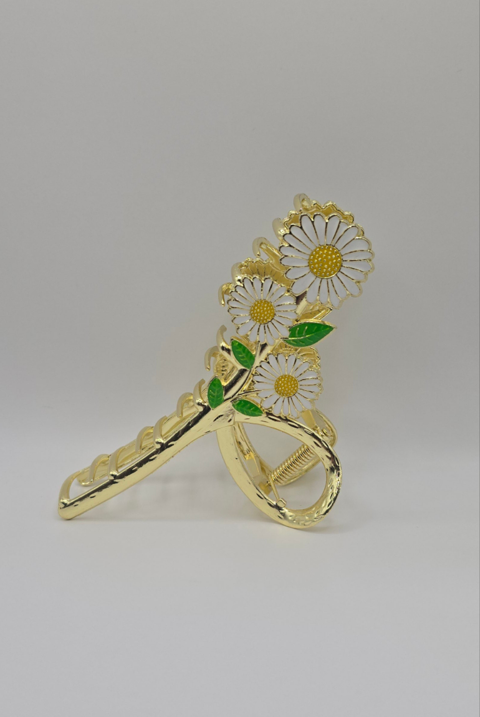 Triple Daisy Claw Clip
