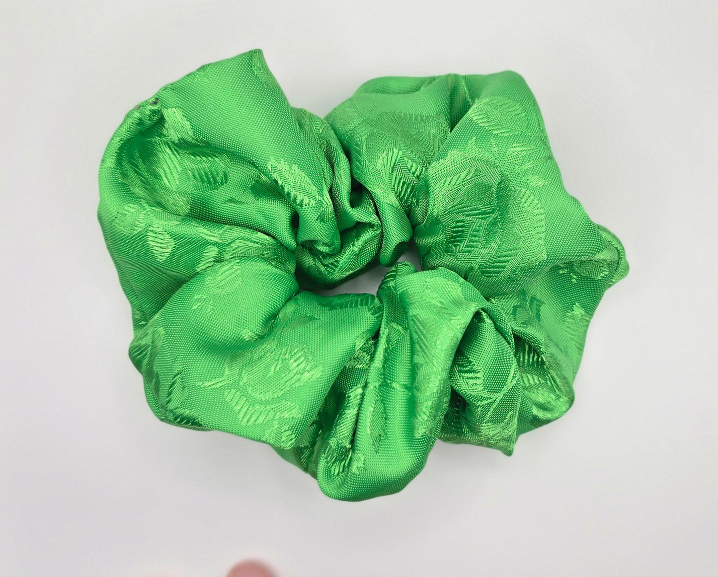 Metallic Sheen Primary Scrunchie