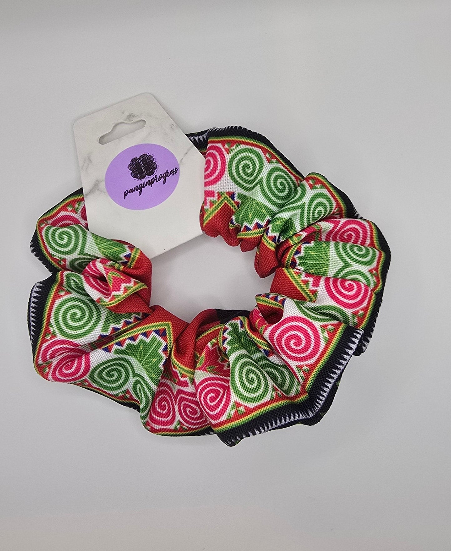 Patterned Sister Scrunchie 2