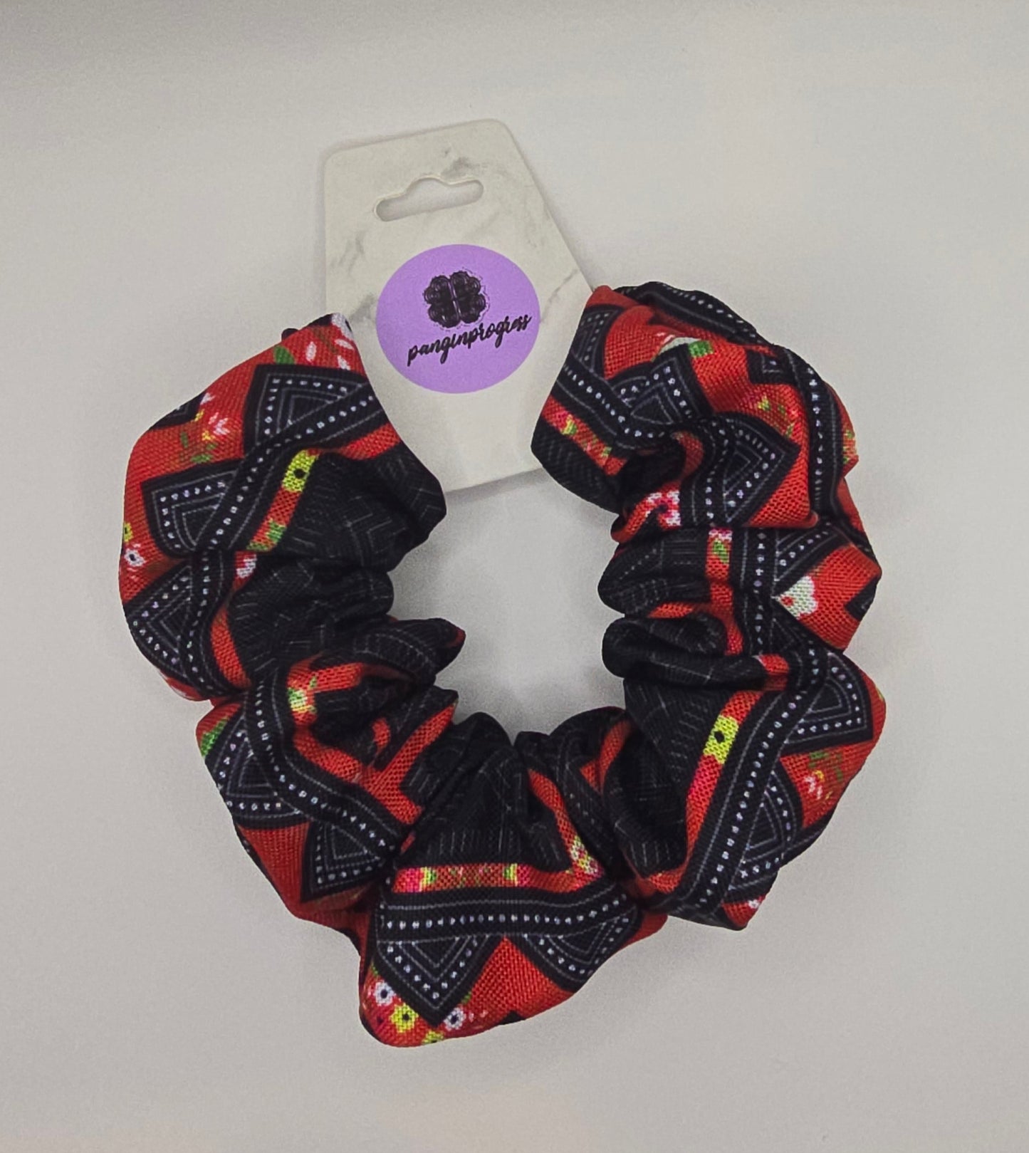 Patterned Sister Scrunchie 2