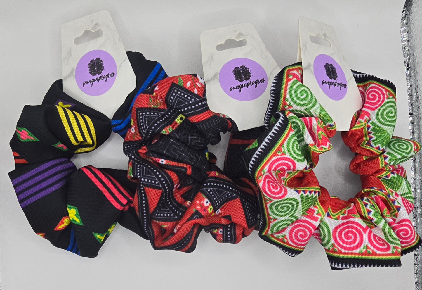 Patterned Sister Scrunchie 2