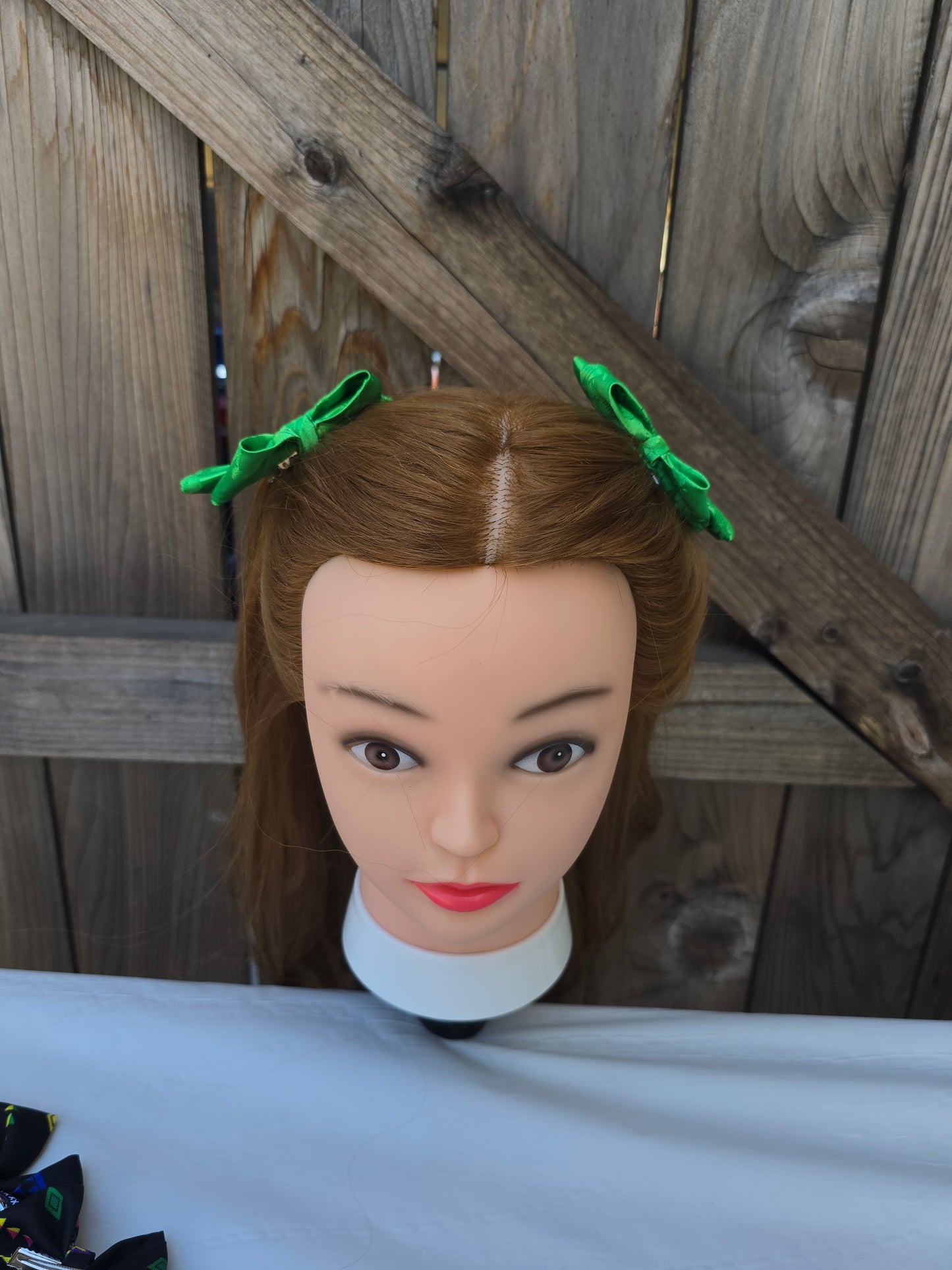 Lime Green Bows