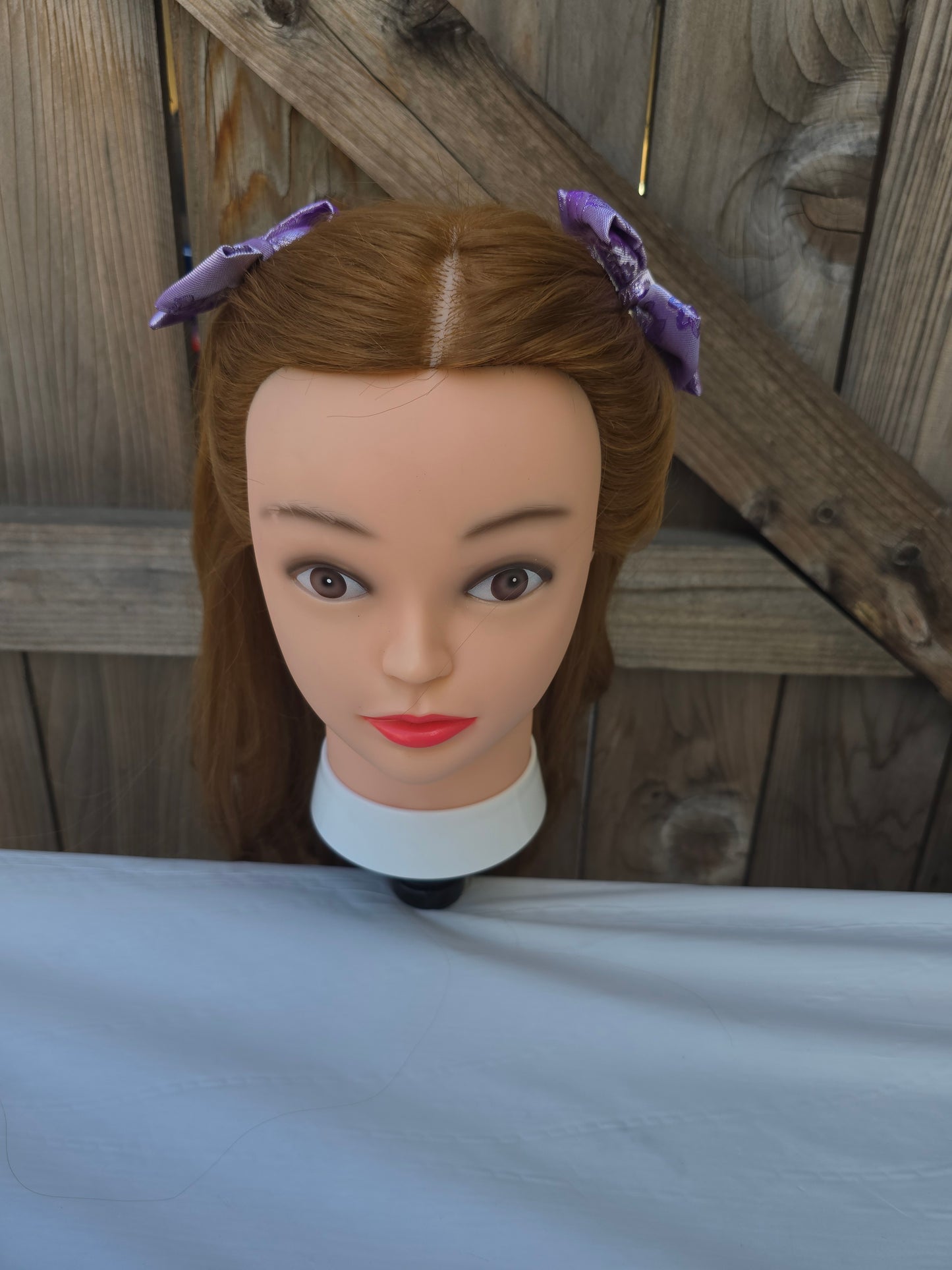 Lavender Silver Bows
