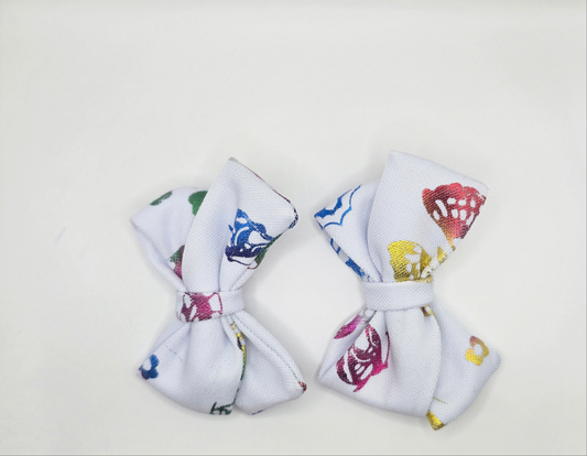 Metallic Butterfly Bows