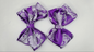 Purple Silver Bow