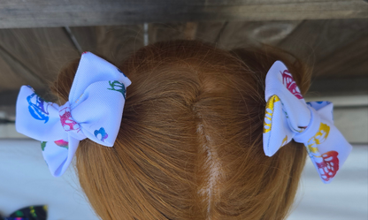 Metallic Butterfly Bows