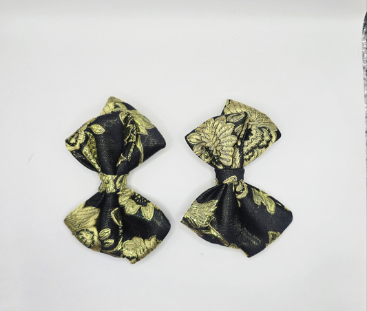Black Gold Bows