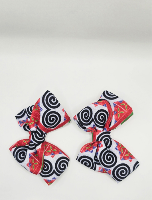 White Snail Bow