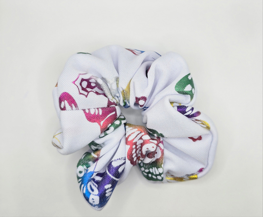 Metallic Butterfly Scrunchie