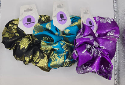 Metallic Sheen Scrunchie 1