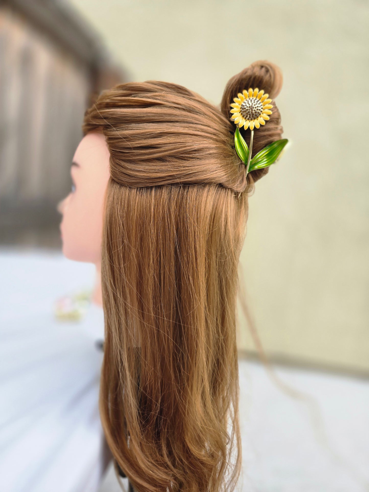 Sunflower Claw Clip