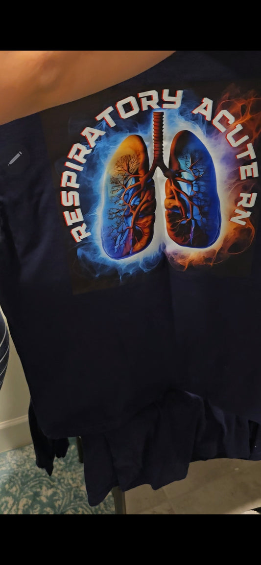 1A. RESPIRATORY ACUTE RN Tshirt