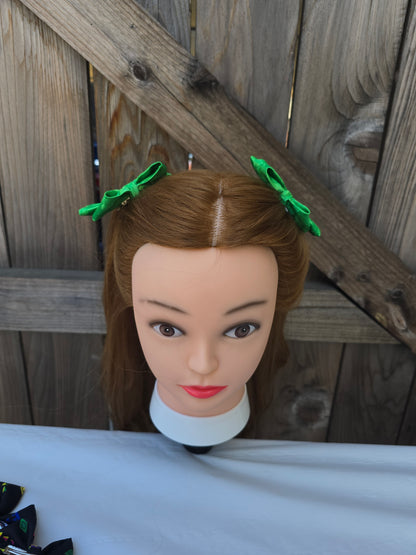 Lime Green Bows