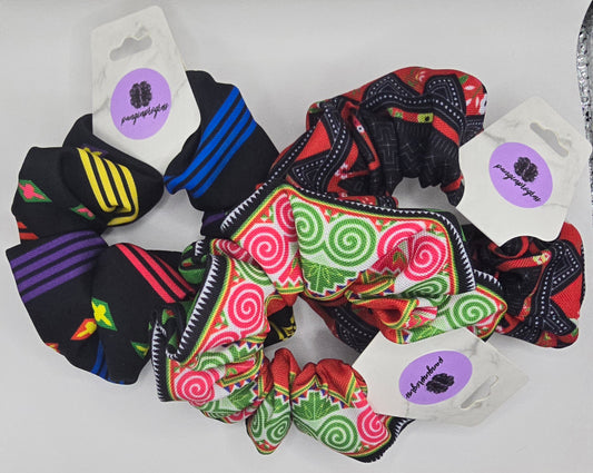 Patterned Sister Scrunchie 2