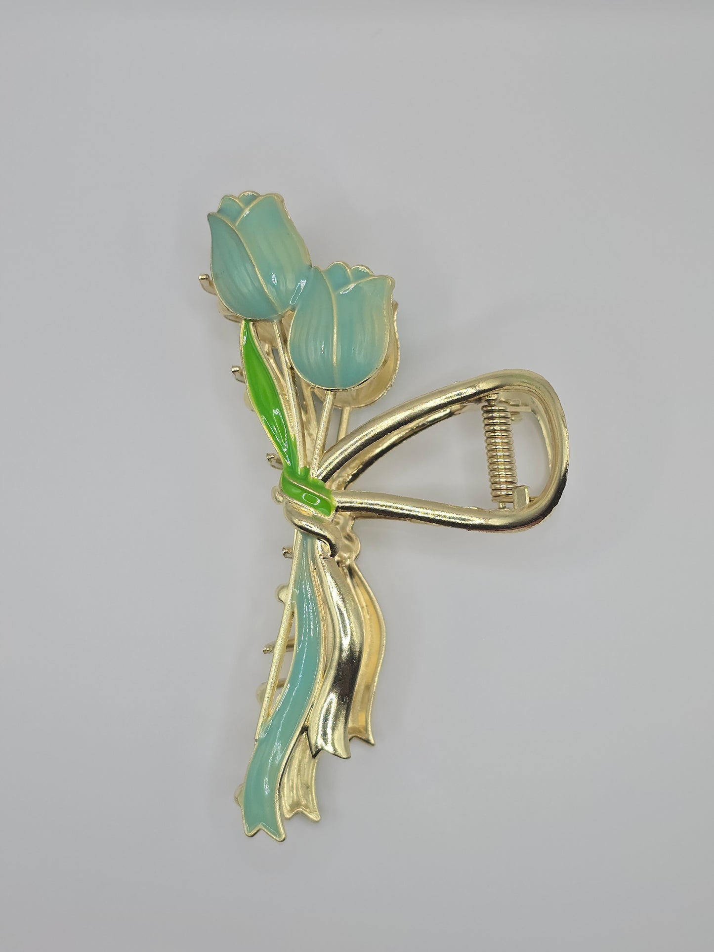 Blue Tulip Claw Clip