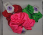 Metallic Sheen Primary Scrunchie