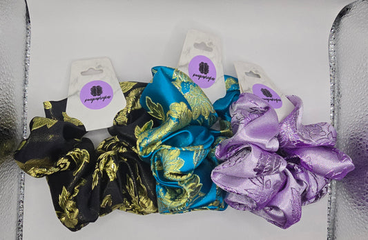 Metallic Sheen Scrunchie 2